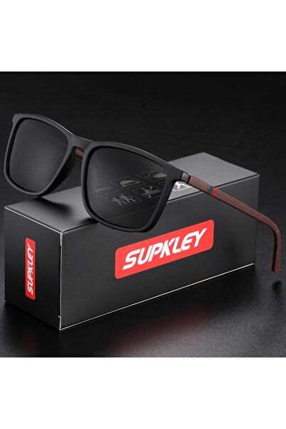 Choice Matte Black SUPKLEY Sports Sunglasses for Men Polarized Comfortable We...