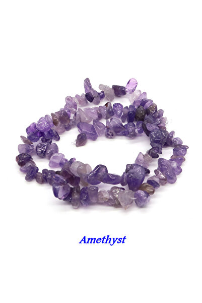 Choice67 16inch (5-8mm) Amethyst Natural Crystals Aquamarine Freeform Chip St...