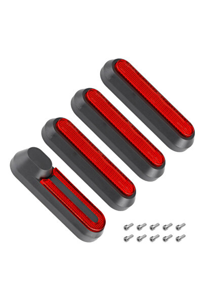 Choice Black Red Electric Scooter New Wheel Cover Hub Cap Protective Shells R...