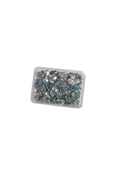 Choice1 80pcs 80/240pcs 10mm Metal Push Pin Nickel Plated Strong Fixing Nails...