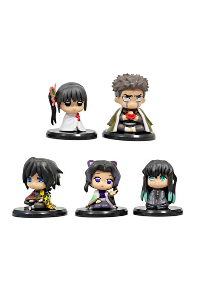 Choice3 Bandai 1PCS Style-Set-B 5 Style/Set Q Version Demon Slayer Sitting Gh...
