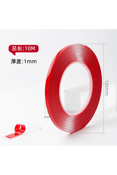Choice 10m 1Roll 3m/10m Double Sided Nail Art Adhesive Tape For False Tips Na...