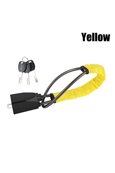 Choice YELLOW Universal anti-theft device for car steering wheel lock, safety...