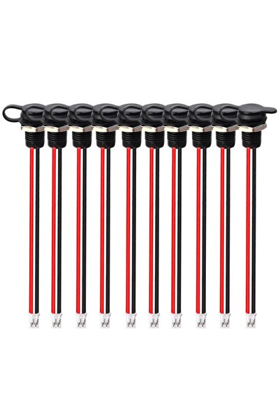 Choice5 10pcs black 1/20pcs USB Type C Connector Type-C Waterproof with Nut L...