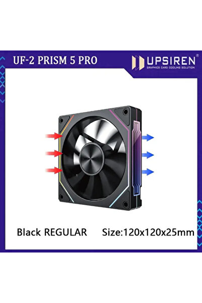 choice2 مروحة تبريد كمبيوتر كبيرة الحجم من نوع UPSIREN UF-2 PRISM 5 PRO مقاس ...