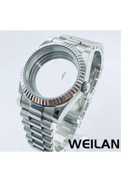 Choice81 40mm NH34 NH35 NH36 Silve A1 36mm 40mm Case With Presidential Bracel...