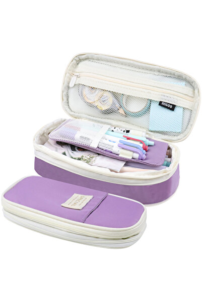 Choice1 603 Purple Kawaii Pencil Cases Large Capacity Pencil Bag Pouch Holder...