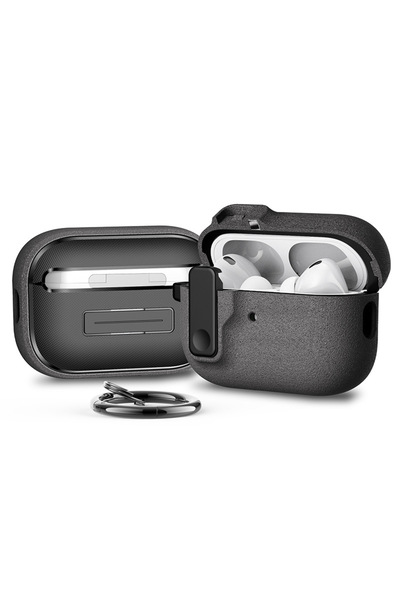 Choice For Airpods 4 Case Gray for AirPods 4/Pro 2/Pro with Safety Lock Shock...