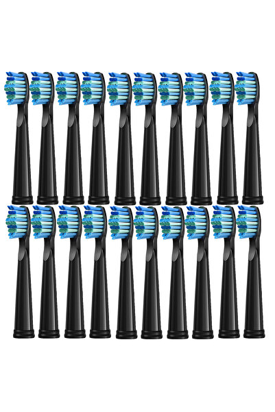 Choice5 Black-20pcs 4/5/10/20Pcs Electric Toothbrush Replacement Heads Compat...