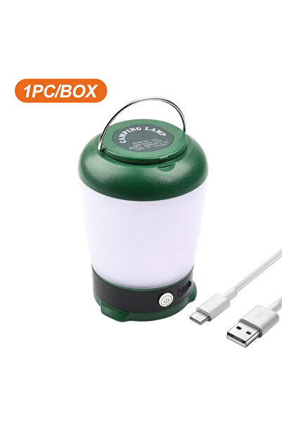 Choice green 10 W Portable Camping Lanterns Rechargeable 3 Color Dimmable Ten...