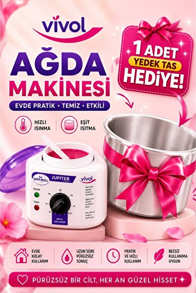 Vivol SİR AĞDA ISITICI 2 YIL GARANTİLİ MAKİNE /Tüm boy Konserve,Boncuk,Kalıp ...