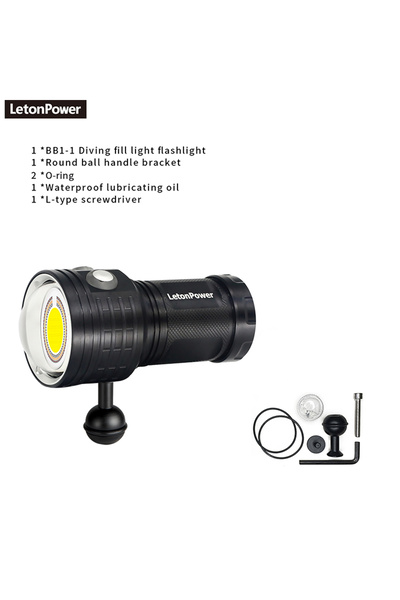 Choice BB1-1 LetonPower Underwater Photography Light Highlight 12000Lumens CO...