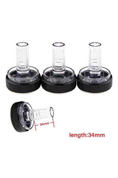 Choice1 34mm knob leg 3Pcs Car AC Knob for Suzuki Swift Ciaz Splash Mazda VX-...