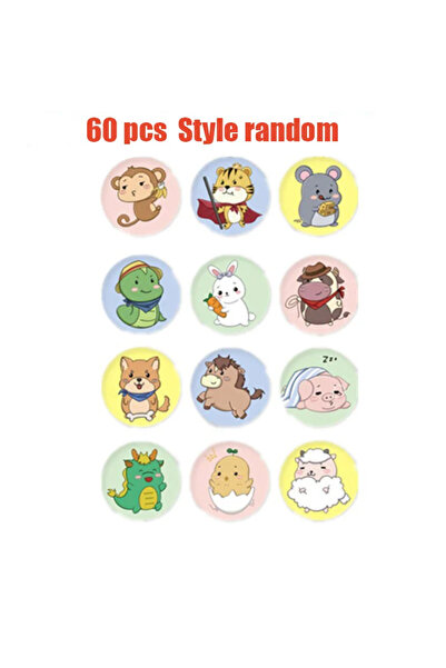 Choice7 Style random 60p 10/60/120pcs Cartoon Animal Pattern Band Aid Hemosta...