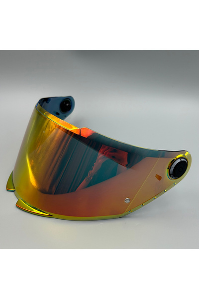 Choice Revo Dark Red Helmet visor for MT MT-V-28B THUNDER 4 SV helmet Replace...