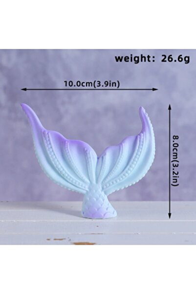 Choice6 1pcs Mermaid Theme Cake Decor Birthday Party Decor Girl 1st First Bir...