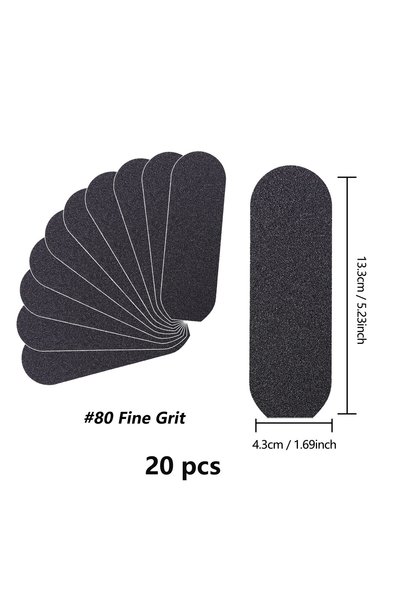 Choice10 G80-20pcs Large TP 1/20PCS Foot Rasp Profession Feet Care For Hard D...