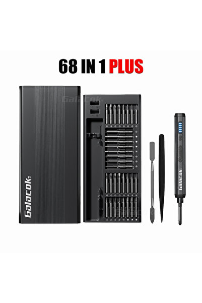 Choice3 مجموعة مفكات كهربائية دقيقة PIUS 68/76 في 1، 68 في 1، قابلة للتعديل ب...