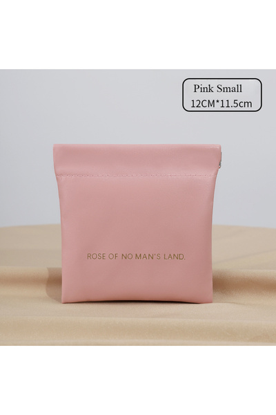 Choice Pink Small 2026 Closed Bullet Bag Mini PU Earphone Storage Bag Candy C...