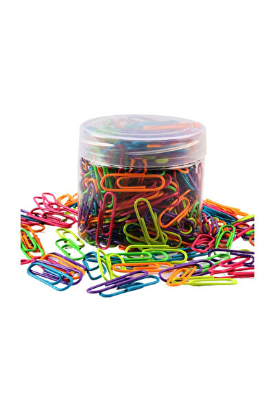 Choice 200pcs Mixing colors 200pcs 28mm Colored Metal Paper Clip Creative Boo...