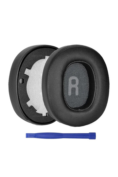 Choice5 Black Earpads Replacement Leather Earpads Headband Ear Pads Cushion C...