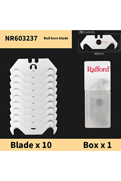 Choice5 NR603237 10pcs Radford Cuchillas de Utilidad SK2 con Gancho - Acero d...