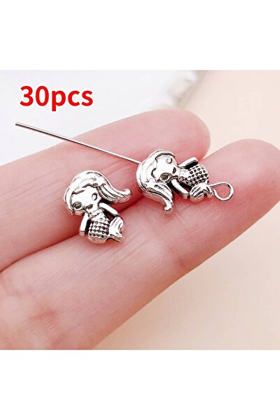 Choice10 15986-30pcs 30pcs/lot Alloy Ancient Silvery Ocean Series Interval Be...
