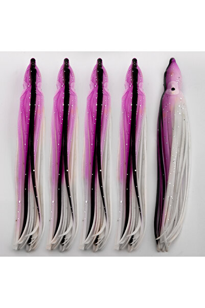 Choice 120mm 4.72in 005 Soft Octopus Lure 60-120mm Octopus Hoochies Squid Ski...