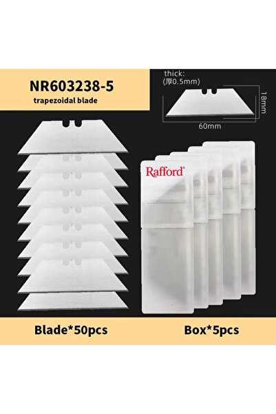 Choice NR603238-5 50pcs Radford Cuchillas de Utilidad SK2 con Gancho - Acero ...