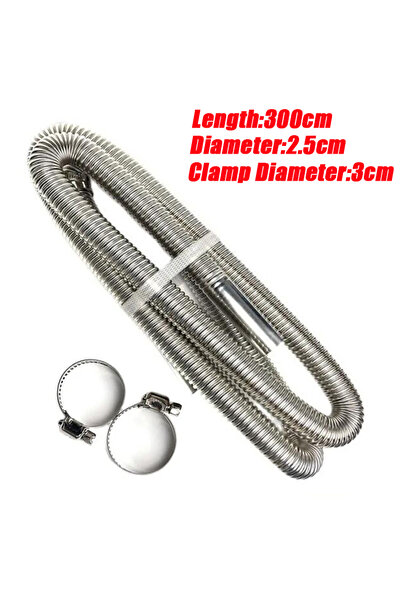 Choice PYG-300cm Air Diesel Parking Heater Stainless Steel Exhaust Pipe Tube ...
