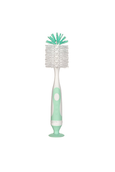 Choice Green 2 in 1 Mother-child Nylon Baby Bottle Cup Cleaning Brush Suction...