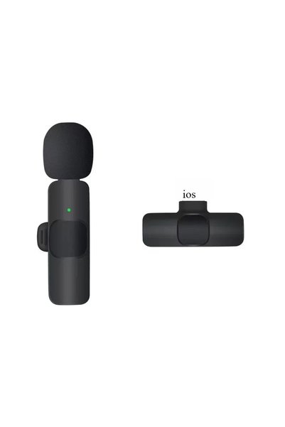 Choice1 K1 Single ios Basix Mini Wireless Lavalier Microphone Noise Cancellin...