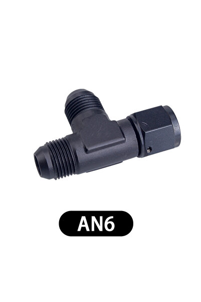 choice2 AN6 Aluminum Flare Tee Fitting AN4 AN6 AN8 AN10 AN12 Male With 4 6 8 ...
