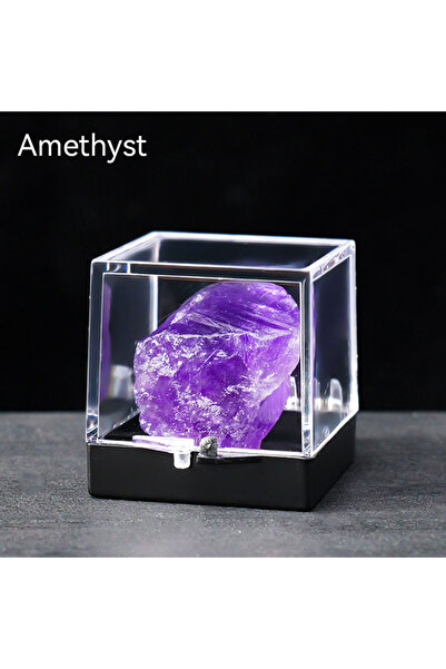 Choice14 Amethyst 1PC Natural Crystal Rough Raw Stone Mineral Specimen Rocks ...