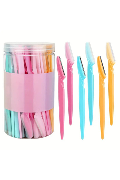 Choice3 30pcs Multicolor 5/10/30/40pcsbrow Razor and Face Razor for Women and...