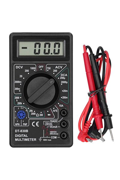 Choice DT830B 1/2pc Digital Multimeter Tester, DT830B Electrical Voltmeter Am...