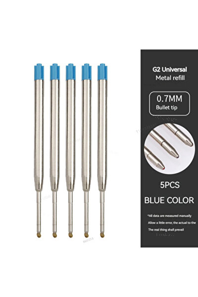 Choice4 5 PCS Blue 5/10/20pcs L:3.9 In/99mm Ballpoint Pen G2 Refills for Medi...