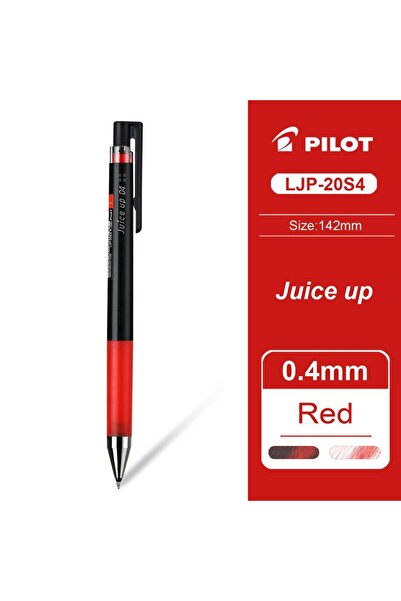 Choice5 0.4mm Red 1pcs Pilot Gel Pen Juice Up 0.4mm New ST Nib Black Pen Quic...