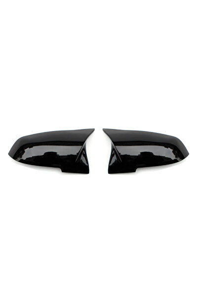 Choice1 Bright black For BMW 1 2 3 4 X Series Rear View Side Mirror Cover F20...