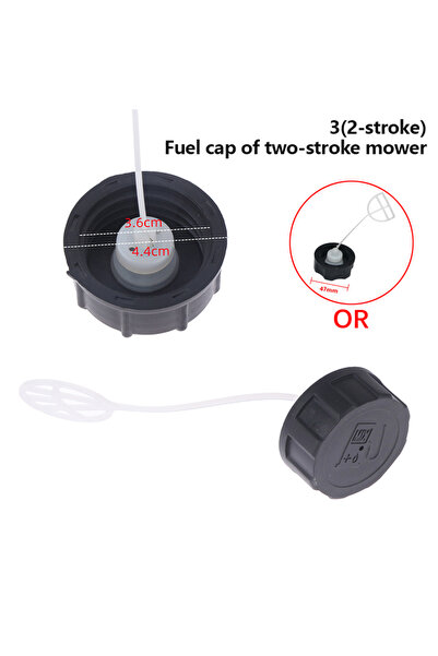 Choice 2-stroke 1PC Brushcutter Fuel Tank Cap Replacement For Lawn Mower Gras...