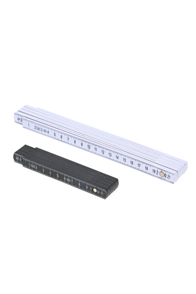 Choice1 Black 1M 1MSlide Ten-Parts Fold Up Rulers 3ft Folding Versatile Insid...
