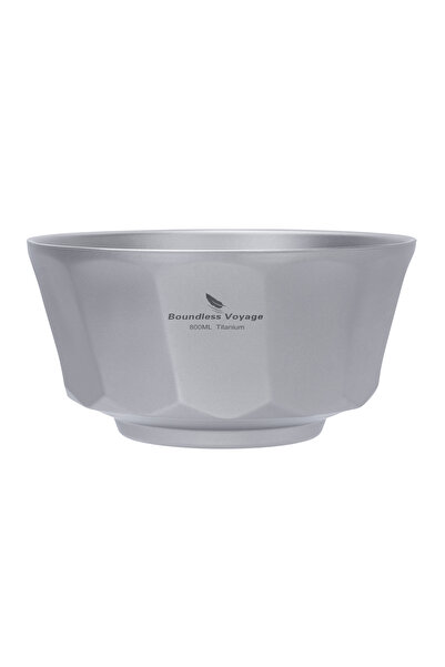 Choice 800ml Ti1175T Boundless Voyage Titanium Double Walled Bowl Camping Bow...