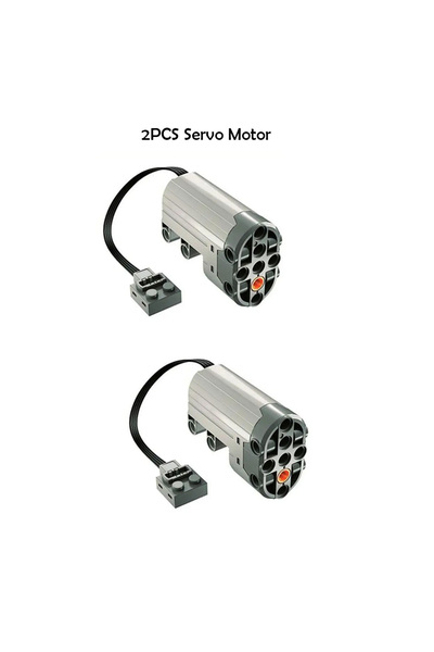 Choice1 2PCS Power Functions 88004 Servo Motor Technical Parts Compatible wit...