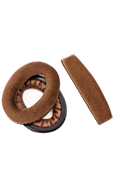 Choice 1 set brown flannel Replacement Ear pads for sennheiser HD598 599 569 ...