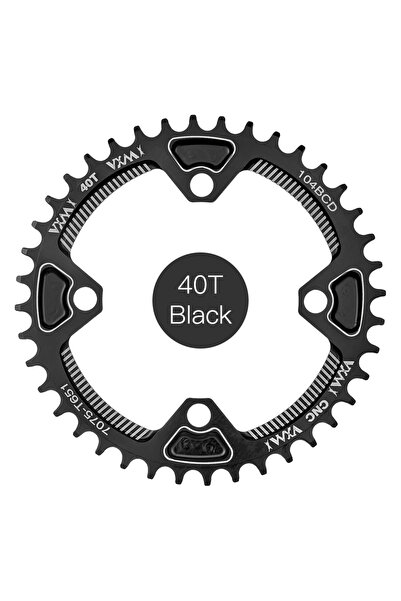 Choice 40T Black VXM Bicycle 104BCD Crank CNC Narrow Wide Chainwheel MTB Bike...