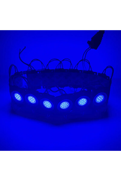 Choice A-Blue 10PCS Led Modules Combination Hard Strip Light 12V COB Light Ba...