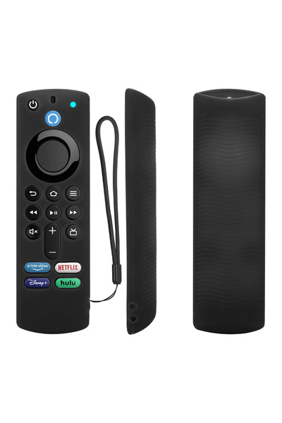 Choice Black Silicone TV Remote Control Case Fit for ALEXA Voice Fire TV Stic...