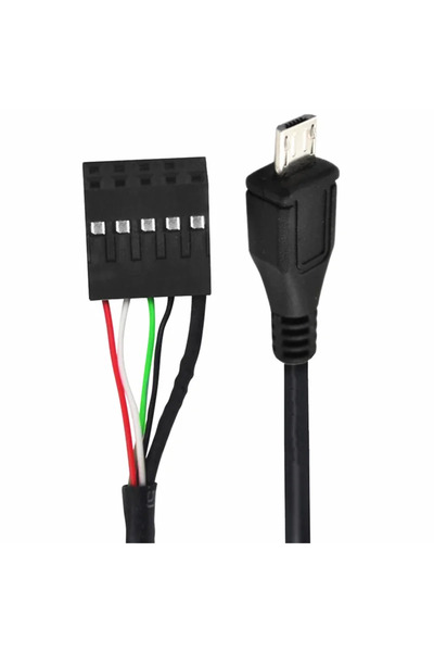 BSN 0.5m Micro 5Pin-Straight 50CM USB 2.0 Micro 5Pin /Mini 5Pin Male to 9Pin ...