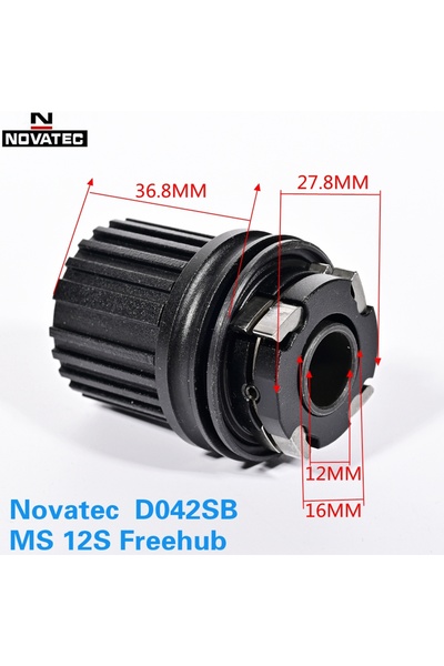Choice For D042 MS Freehub Novatec bicycle hubs Repair Parts Freehub Body Upg...
