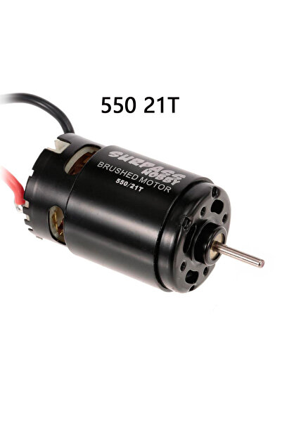 Choice Brushed 550 21T SURPASS HOBBY Brushed Motor 550 12T 21T 27T 35T for 1/...